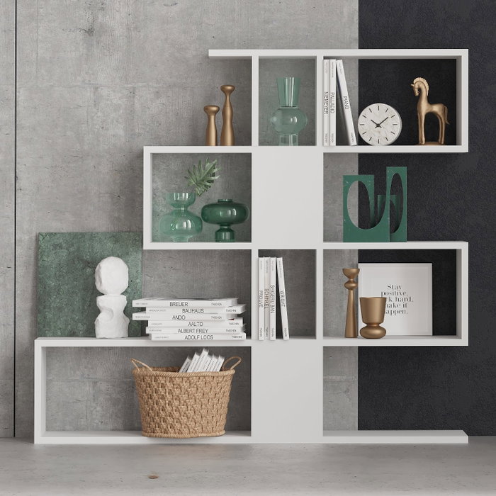 Hanah Home Karlin - Estantería Blanca Hanah Home Karlin - Estantería Blanca
